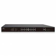 Switch 16 porturi PoE, 2 x porturi Combo 1000Mbps - UNV NSW2010-16T2GC-POE-IN