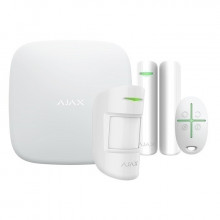 Kit alarma StarterKit Plus, wireless, LAN + 2G/3G + Wi-Fi, alb - AJAX