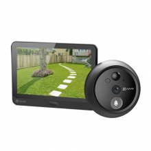 Vizor smart cu camera, Wi-Fi, FullHD 1080P, monitor 4.3 inch, acumulator, slot SDcard