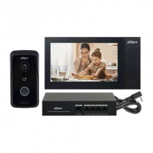 Kit Videointerfon IP Dahua KTP02, 1 familie, IC card, PoE, SIP