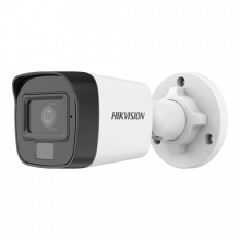 Dual Light - Camera analog 2MP, lentila 2.8mm, IR 25m, WL 20m, TVI/AHD/CVI/CVBS, Mic., IP67 - HIKVISION DS-2CE16D0T-LPFS-2.8mm