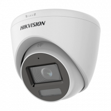 Dual Light - Camera analog 2MP, lentila 2.8mm, IR 40m, WL 20m, TVI/AHD/CVI/CVBS, Mic. - HIKVISION DS-2CE78D0T-LFS-2.8mm