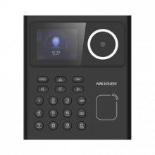 Terminal standalone control acces cu Recunoastere faciala, Card MIFARE si PIN, camera 2MP, ecran LCD color 2.4 inch - HIKVISION DS-K1T320MWX