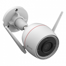 Camera supraveghere IP EZVIZ de exterior, WI-Fi, rezolutie 2K+, Audio bidirectional, distanta IR 30 metri, imagini color 24/7 CS-H3c-2K+