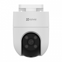Camera supraveghere IP EZVIZ de exterior, WI-Fi, Pan&Tilt, rezolutie 2K+, Audio bidirectional, distanta IR 30 metri, imagini color 24/7 CS-H8C-2K+