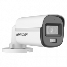 ColorVu, Dual Light -Camera analog 3K, lentila 2.8mm, IR 20m, WL 20m, TVI/AHD/CVI/CVBS, Mic., IP67 - HIKVISION DS-2CE10KF0T-LFS-2.8mm