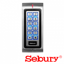 Controler stand-alone cu tastatura si cititor card, carcasa antivandal - SEBURY SEB-K2 Controler stand-alone cu tastatura si cititor card, carcasa antivandal - SEBURY SEB-K2