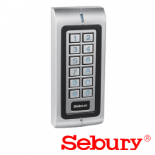 Controler stand-alone pentru doua usi, carcasa antivandal - SEBURY SEB-W1-A