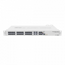 Management Switch 20 x SFP, 4 x SFP+, 4 x Combo (Gigabit sau SFP) - Mikrotik CRS328-4C-20S-4S+RM