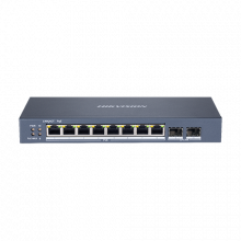 Switch 8 porturi Gigabit PoE, 2 port SFP uplink, SMART Management - HIKVISION DS-3E1510P-SI