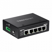 Switch industrial 5 porturi Gigabit DIN-Rail - TRENDnet TI-G50