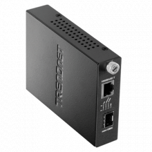 Mediaconvertor Gigabit - SFP fibra optica (pt TFC-1600) - TRENDnet TFC-1000MGA