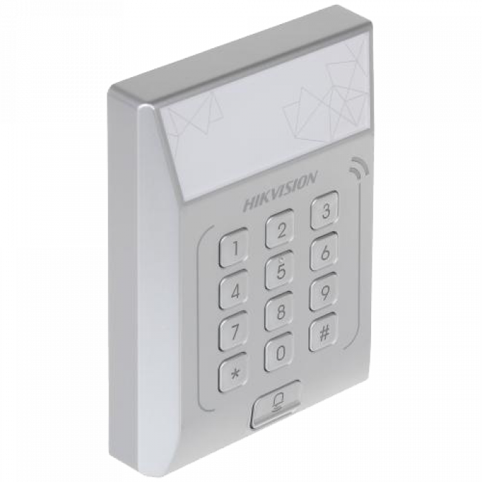 Controler stand-alone cu tastatura si cititor card - HIKVISION DS-K1T801M Controler stand-alone cu tastatura si cititor card - HIKVISION DS-K1T801M