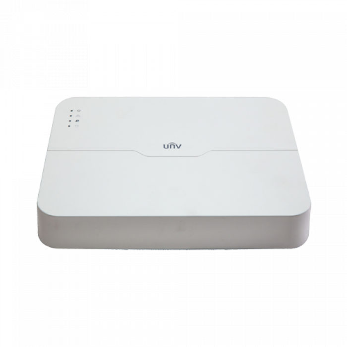 NVR 4K, 8 canale 8MP + 8 porturi PoE, compresie H.265 Ultra - UNV NVR301-08LS3-P8 NVR 4K, 8 canale 8MP + 8 porturi PoE, compresie H.265 Ultra - UNV NVR301-08LS3-P8