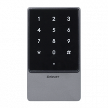 Controler stand-alone cu tastatura touch si cititor card EM 125kHz + Mifare 13.56MHz, carcasa antivandal - SEBURY SEB-sTouch2