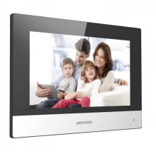 Post interior VideoInterfon IP 7" touchscreen, negru-argintiu, Hikvision DS-KH6320-WTE1 Post interior VideoInterfon IP 7" touchscreen, negru-argintiu, Hikvision DS-KH6320-WTE1