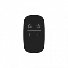 Telecomanda 4 butoane pentru AX PRO 868Mhz, Neagra - HIKVISION DS-PKF1-WE-Black Telecomanda 4 butoane pentru AX PRO 868Mhz, Neagra - HIKVISION DS-PKF1-WE-Black