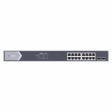 Switch 16 porturi gigabit PoE, 2 porturi SFP, Smart Management - HIKVISION DS-3E1518P-SI Switch 16 porturi gigabit PoE, 2 porturi SFP, Smart Management - HIKVISION DS-3E1518P-SI