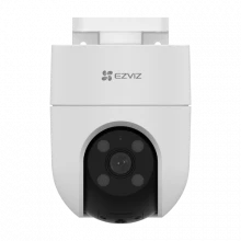 Camera supraveghere IP EZVIZ de exterior, WI-Fi, Pan&Tilt, rezolutie 2K+, Audio bidirectional, distanta IR 30 metri, imagini color 24/7 CS-H8C-2K+