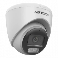 ColorVu, Dual Light -Camera analog 3K, lentila 2.8mm, IR 40m, WL 40m, TVI/AHD/CVI/CVBS, Mic., IP67 - HIKVISION DS-2CE72KF0T-LFS-2.8mm