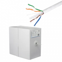 Cablu UTP, cat 6, CUPRU 100%, 305m, LSZH, 4x2x23 AWG - eRaya NET6LUT-305 Cablu UTP, cat 6, CUPRU 100%, 305m, LSZH, 4x2x23 AWG - eRaya NET6LUT-305