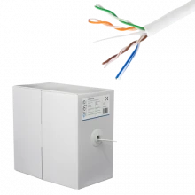 Cablu UTP, cat 5E, CUPRU 100%, 305m, 4x2x24 AWG - eRaya NET5EUT-305 Cablu UTP, cat 5E, CUPRU 100%, 305m, 4x2x24 AWG - eRaya NET5EUT-305