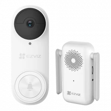 Kit sonerie video EZVIZ, conexiune Wi-Fi, rezolutie 3k, acumulator 5200mAh, PIR detectie miscare, unghi vizualizare ultra-larg, slot SDcard CS-DB2-Pro-3K Kit sonerie video EZVIZ, conexiune Wi-Fi, rezolutie 3k, acumulator 5200mAh, PIR detectie miscare, unghi vizualizare ultra-larg, slot SDcard CS-DB2-Pro-3K