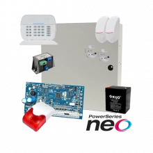 Kit alarma la efractie DSC NEO cu sirena interioara KIT2016INT Kit alarma la efractie DSC NEO cu sirena interioara KIT2016INT