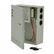Sursa de alimentare 12V, 3A, back-up in cabinet metalic SDC-12-3B