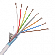 Cablu de alarma 8 fire ecranate, cupru integral, 100m 8CUEF Cablu de alarma 8 fire ecranate, cupru integral, 100m 8CUEF