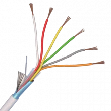 Cablu de alarma 6 fire ecranate, cupru integral, 100m 6CUEF Cablu de alarma 6 fire ecranate, cupru integral, 100m 6CUEF