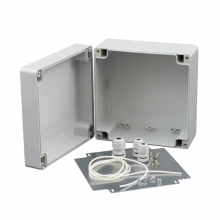 Doza exterior cu placa metalica montaj echipamente AWO603 Doza exterior cu placa metalica montaj echipamente AWO603