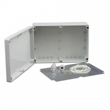 Doza exterior cu contraplaca metalica pentru montaj echipamente AWO604 Doza exterior cu contraplaca metalica pentru montaj echipamente AWO604