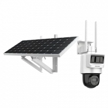 Camera IP HIKVISION 4G, rezolutie 4MP, IR 30m, Audio, PIR+Radar, Panou solar, Acumulator - DS-2DE2C400IWG-K-4G-C09S20-2.8mm