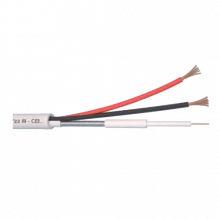 Cablu Microcoaxial + alimentare 2x0.5, Cupru 100%, 100m MCX75-2x0.5 Cablu Microcoaxial + alimentare 2x0.5, Cupru 100%, 100m MCX75-2x0.5