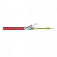 Cablu incendiu 1x2x0.8mm, ecranat, 100m ELN-1x2x08 Cablu incendiu 1x2x0.8mm, ecranat, 100m ELN-1x2x08