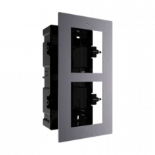 Rama montaj ingropat, 2 module, pentru Interfon modular - HIKVISION DS-KD-ACF2