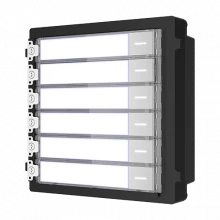 Modul extensie afisaj 6 familii pentru Interfon modular - HIKVISION DS-KD-KK Modul extensie afisaj 6 familii pentru Interfon modular - HIKVISION DS-KD-KK
