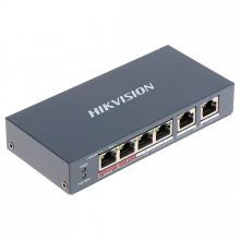 Switch 4 porturi PoE+, 2 porturi uplink - HIKVISION DS-3E0106HP-E