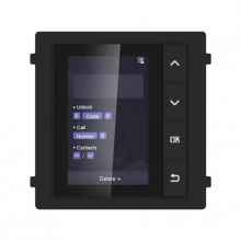Modul afisaj LCD TFT pentru Interfon modular - HIKVISION DS-KD-DIS Modul afisaj LCD TFT pentru Interfon modular - HIKVISION DS-KD-DIS