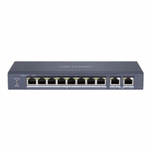 Switch 8 porturi PoE, 2 porturi uplink RJ45 Gigabit - HIKVISION DS-3E0310P-E-M Switch 8 porturi PoE, 2 porturi uplink RJ45 Gigabit - HIKVISION DS-3E0310P-E-M
