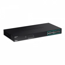 Switch 16 porturi Gigabit PoE+ 246W - TRENDnet TPE-TG160G Switch 16 porturi Gigabit PoE+ 246W - TRENDnet TPE-TG160G
