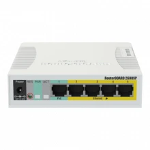 Smart Switch 5 x Gigabit (4 x PoE), 1 x SFP - Mikrotik CSS106-1G-4P-1S Smart Switch 5 x Gigabit (4 x PoE), 1 x SFP - Mikrotik CSS106-1G-4P-1S