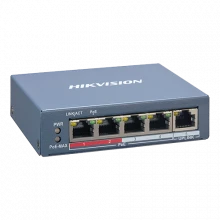 Switch 4 porturi PoE, 1 port uplink RJ45, SMART Management - HIKVISION DS-3E1105P-EI Switch 4 porturi PoE, 1 port uplink RJ45, SMART Management - HIKVISION DS-3E1105P-EI