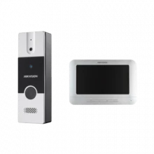 Kit videointerfon analogic 7'', conectare 4 fire - HIKVISION DS-KIS202T Kit videointerfon analogic 7'', conectare 4 fire - HIKVISION DS-KIS202T