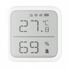 Detector de temperatura si umiditate wireless pentru AX PRO - HIKVISION DS-PDTPH-E-WE