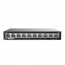 Switch 8 porturi PoE, 2 porturi uplink RJ45 - UNV NSW2020-10T-POE-IN Switch 8 porturi PoE, 2 porturi uplink RJ45 - UNV NSW2020-10T-POE-IN