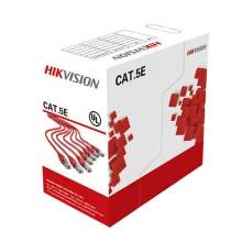 Cablu UTP cat5e 0.5mm, cupru integral, cutie 305 metri - HIKVISION DS-1LN5E-S Cablu UTP cat5e 0.5mm, cupru integral, cutie 305 metri - HIKVISION DS-1LN5E-S